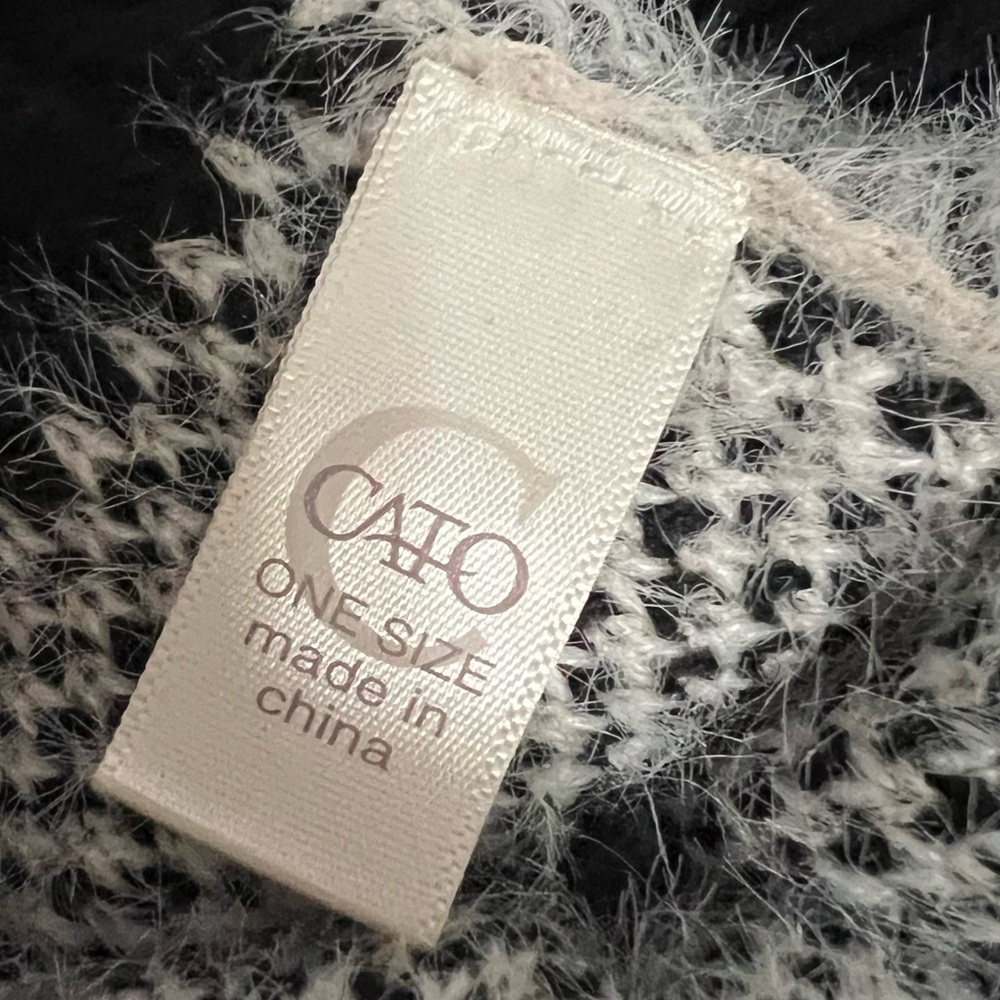 CATO Dusty Pink Cheetah Print Winter Beanie Neck Scarf Set (Acc-1) - Picture 5 of 5